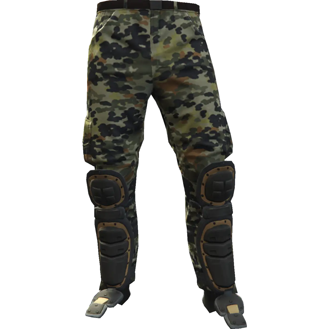 Штаны с накладкой