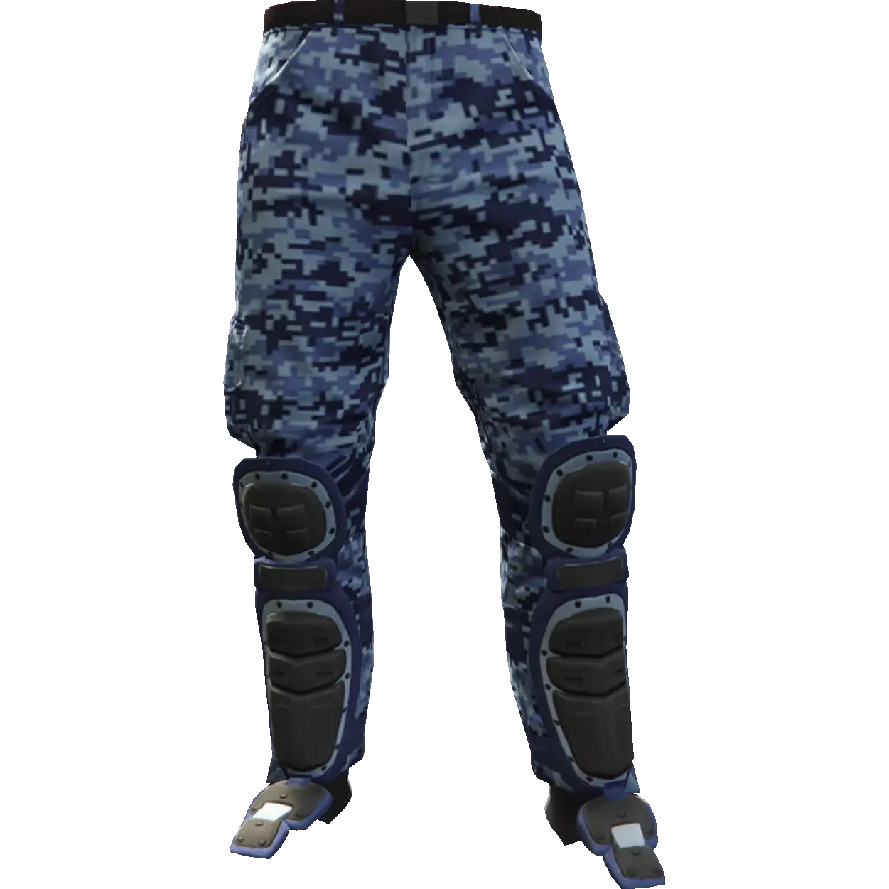 Штаны с накладкой