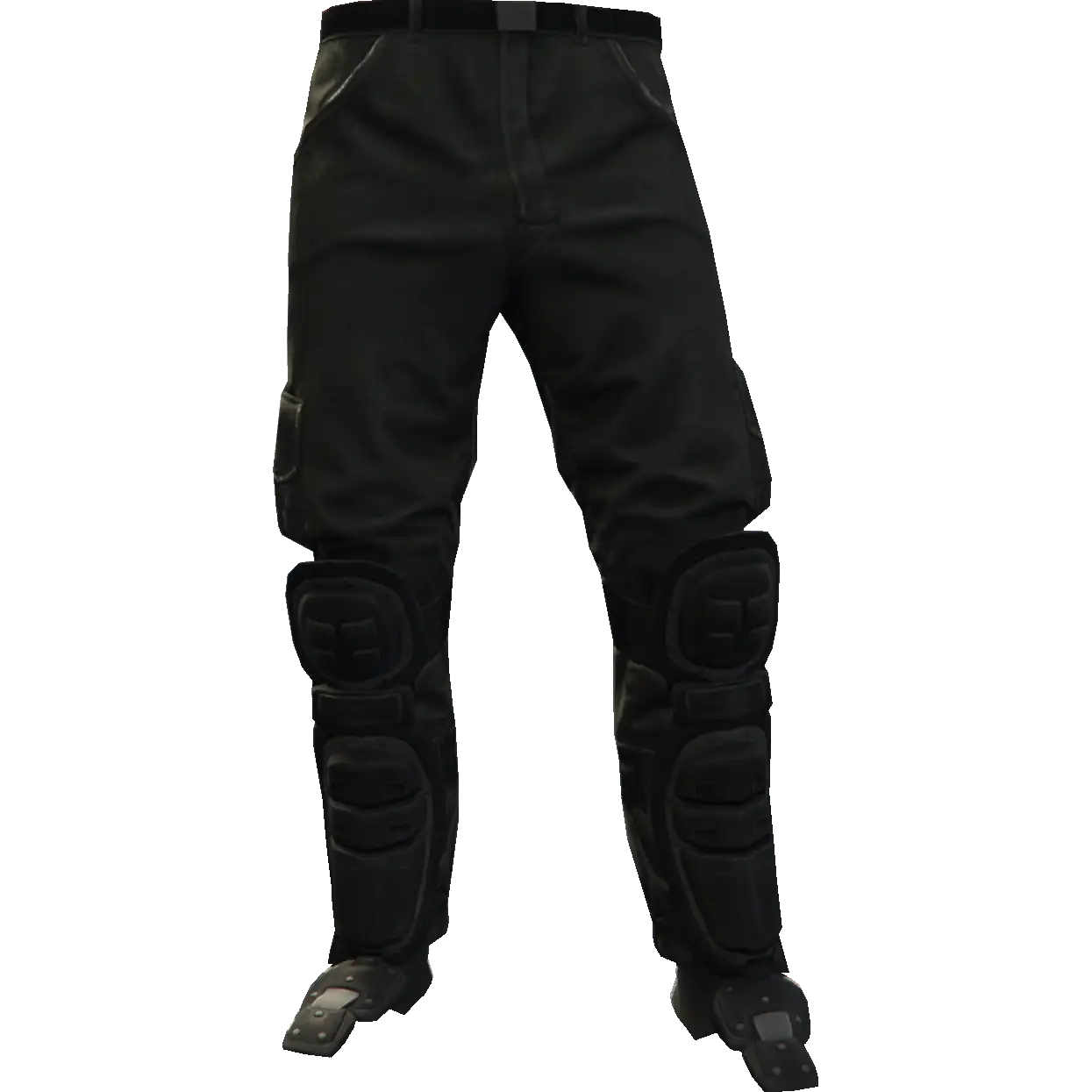 Штаны с накладкой