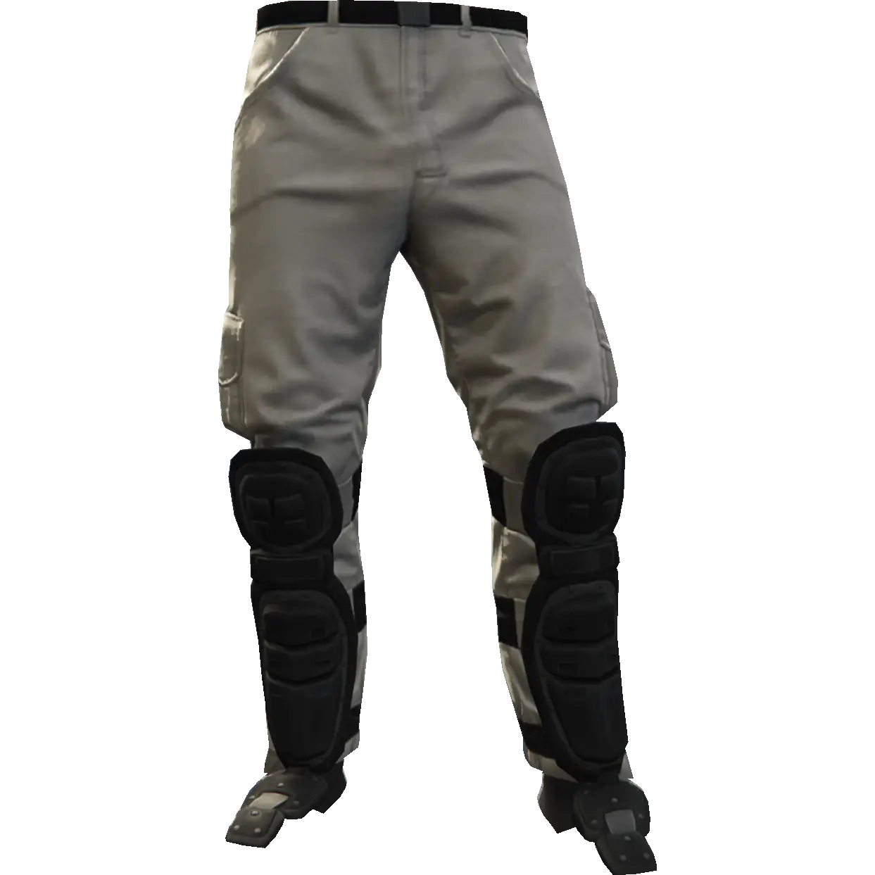 Штаны с накладкой