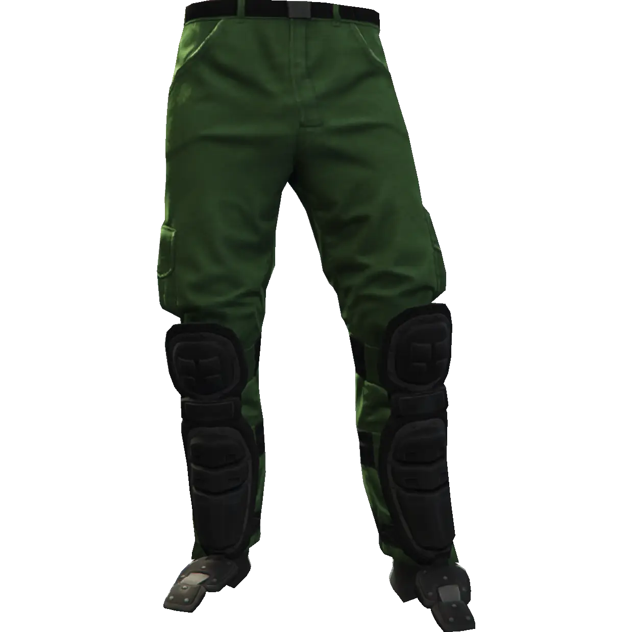 Штаны с накладкой