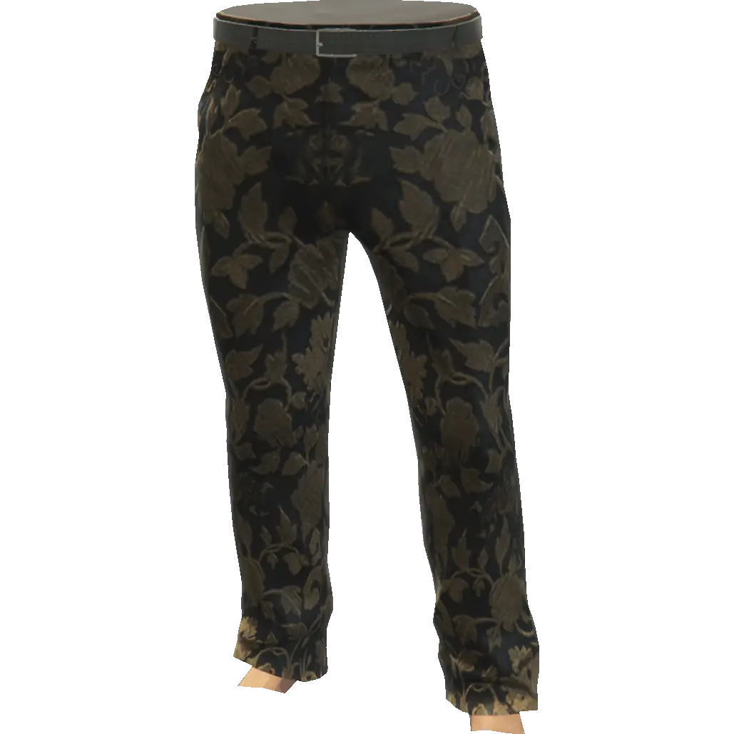 Брюки с узором