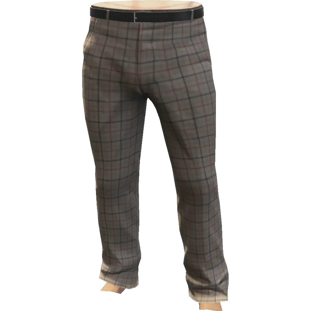 Штаны в клеточку пижамные