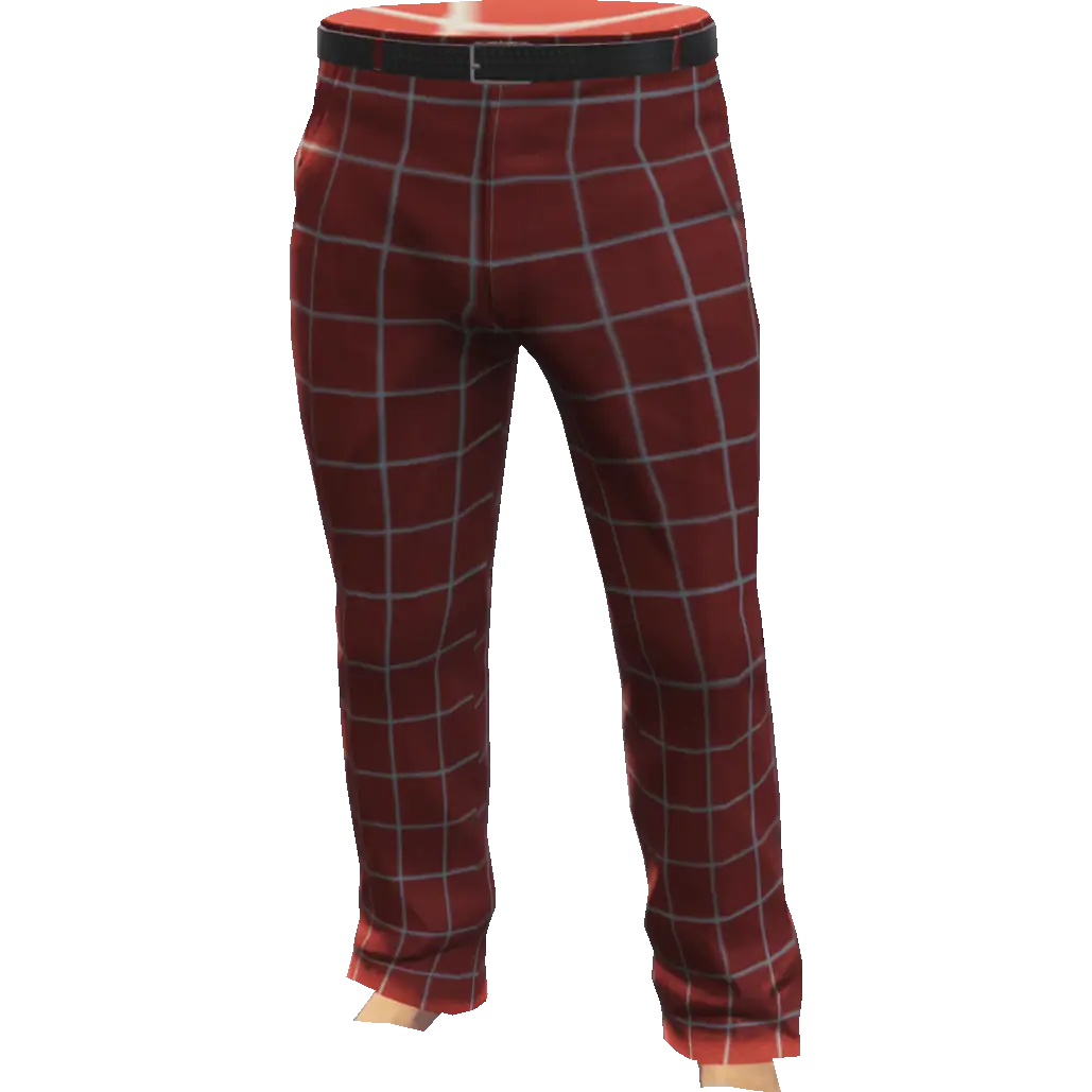 Штаны в клеточку пижамные