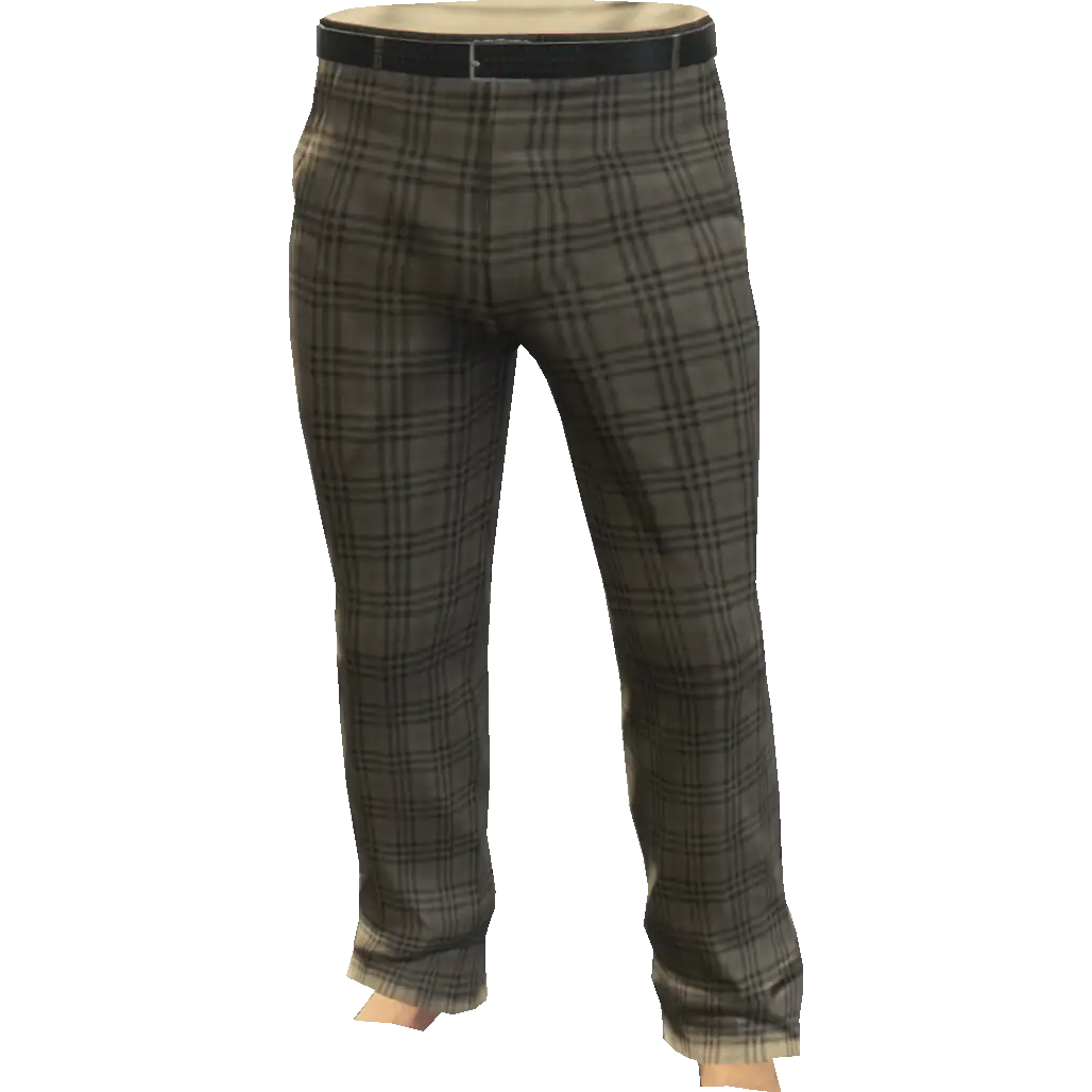 Штаны в клеточку пижамные