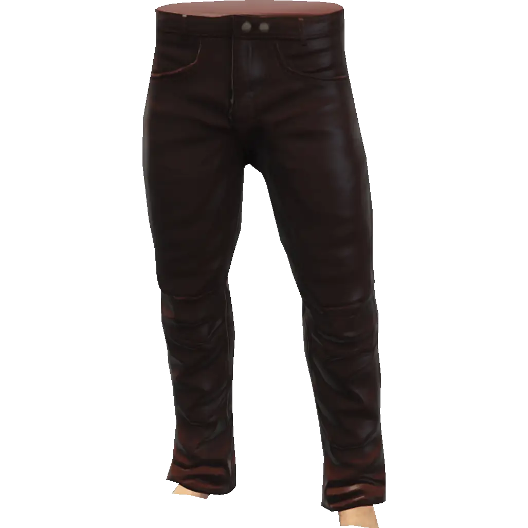 Кожаные штаны в обтяжку