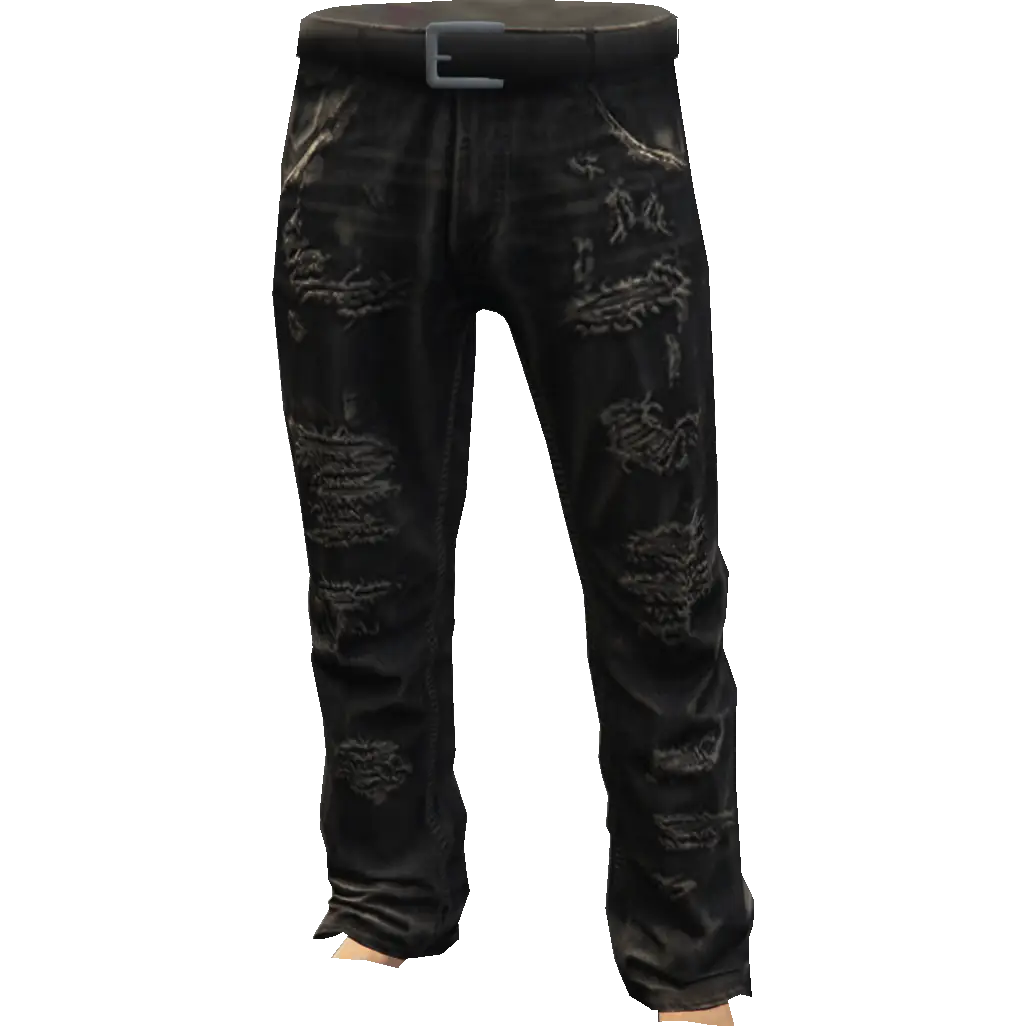 Рваные джинсы