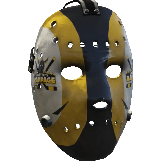 Хоккейная простреленная