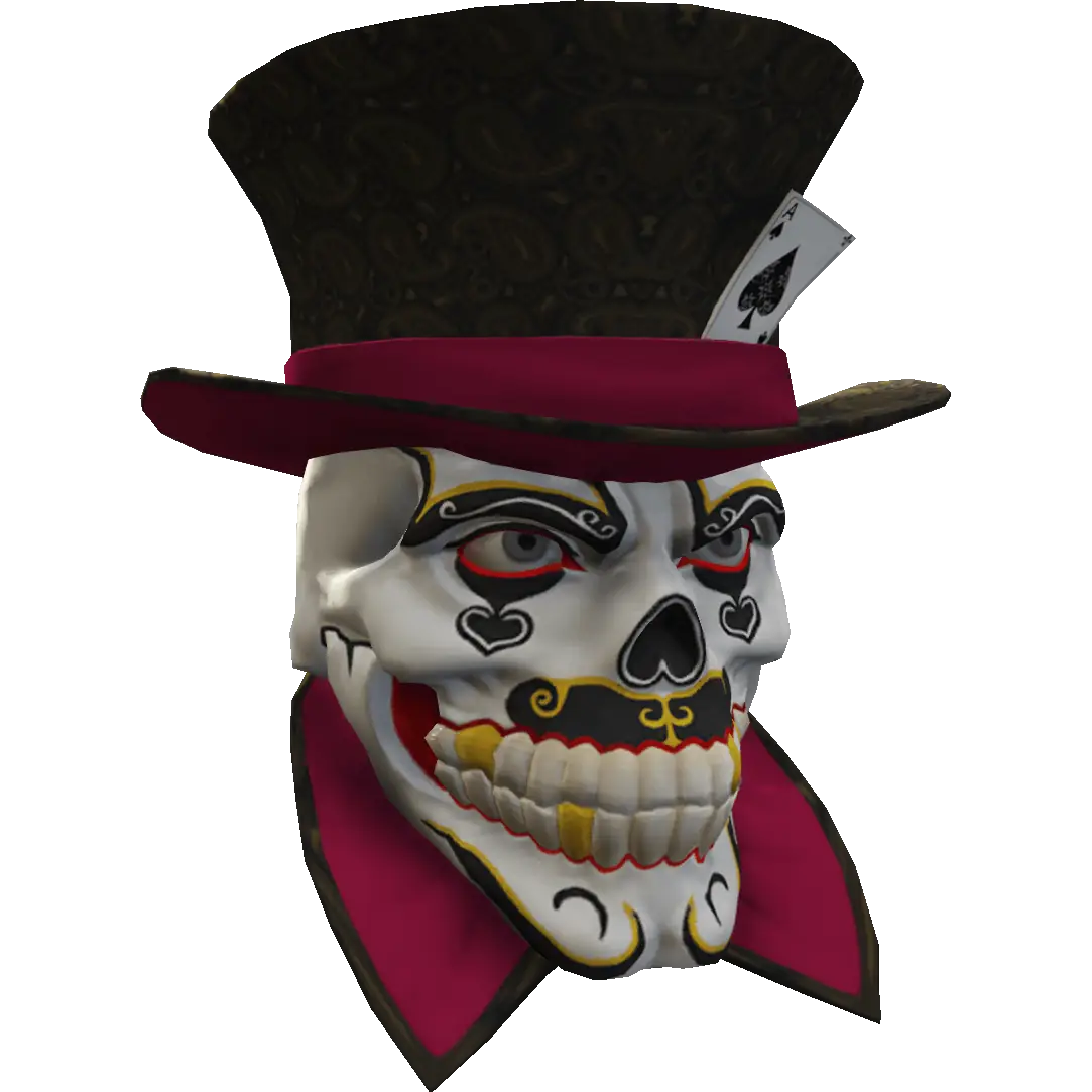 Череп в шляпе