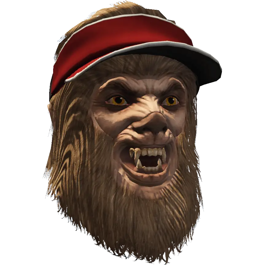 Йети с козырьком