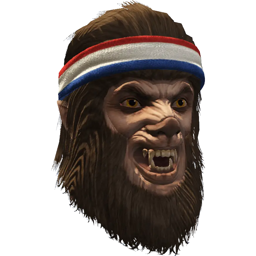 Йети с повязкой