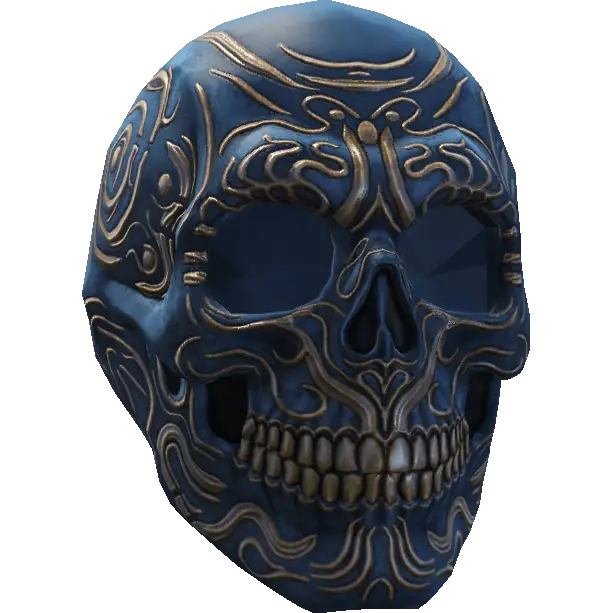 Череп с узорами