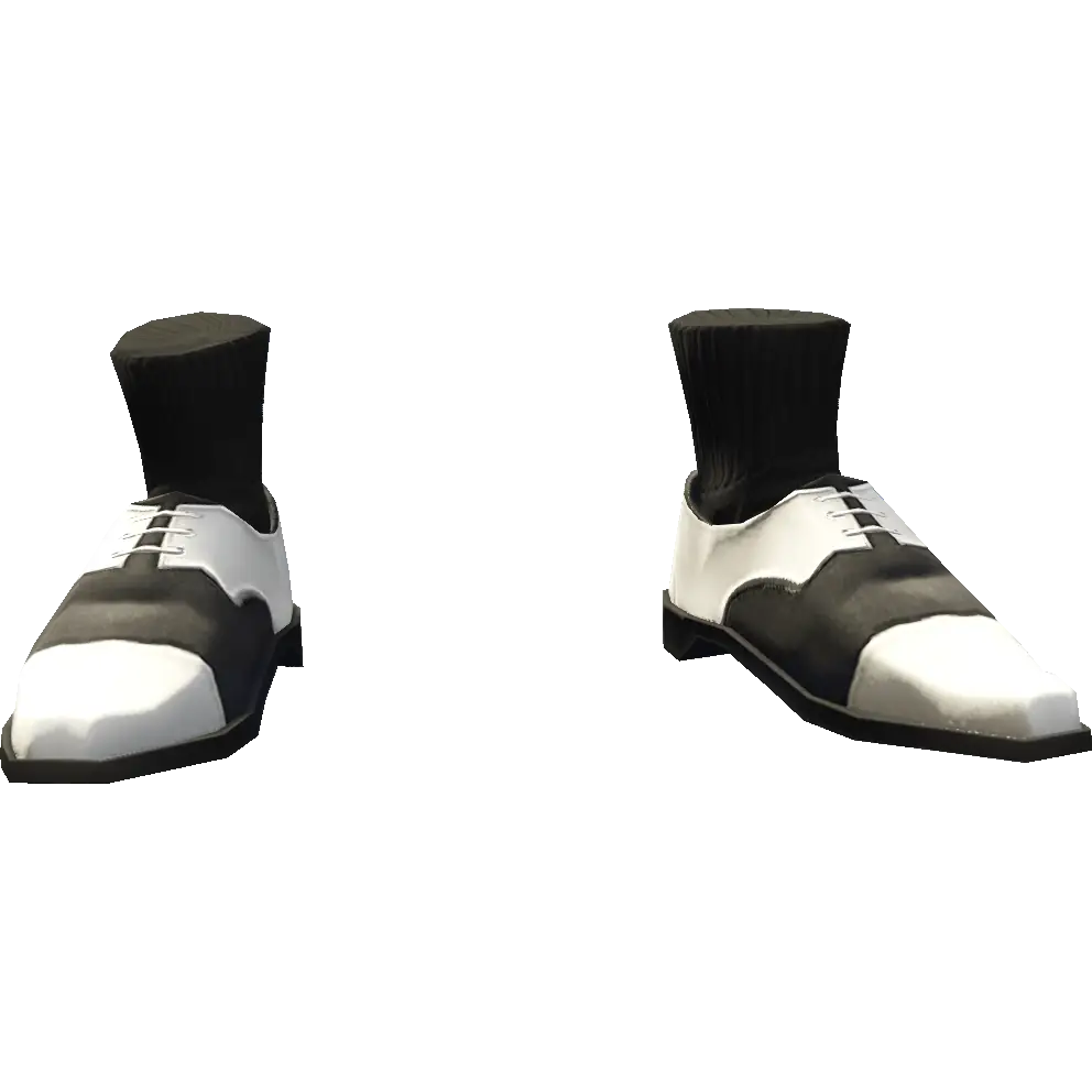 Туфли двухцветные