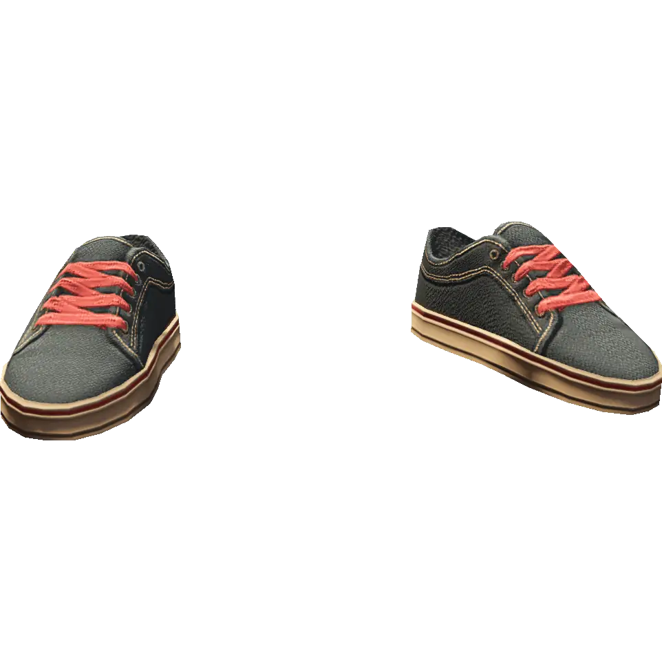 Кеды черные низкие