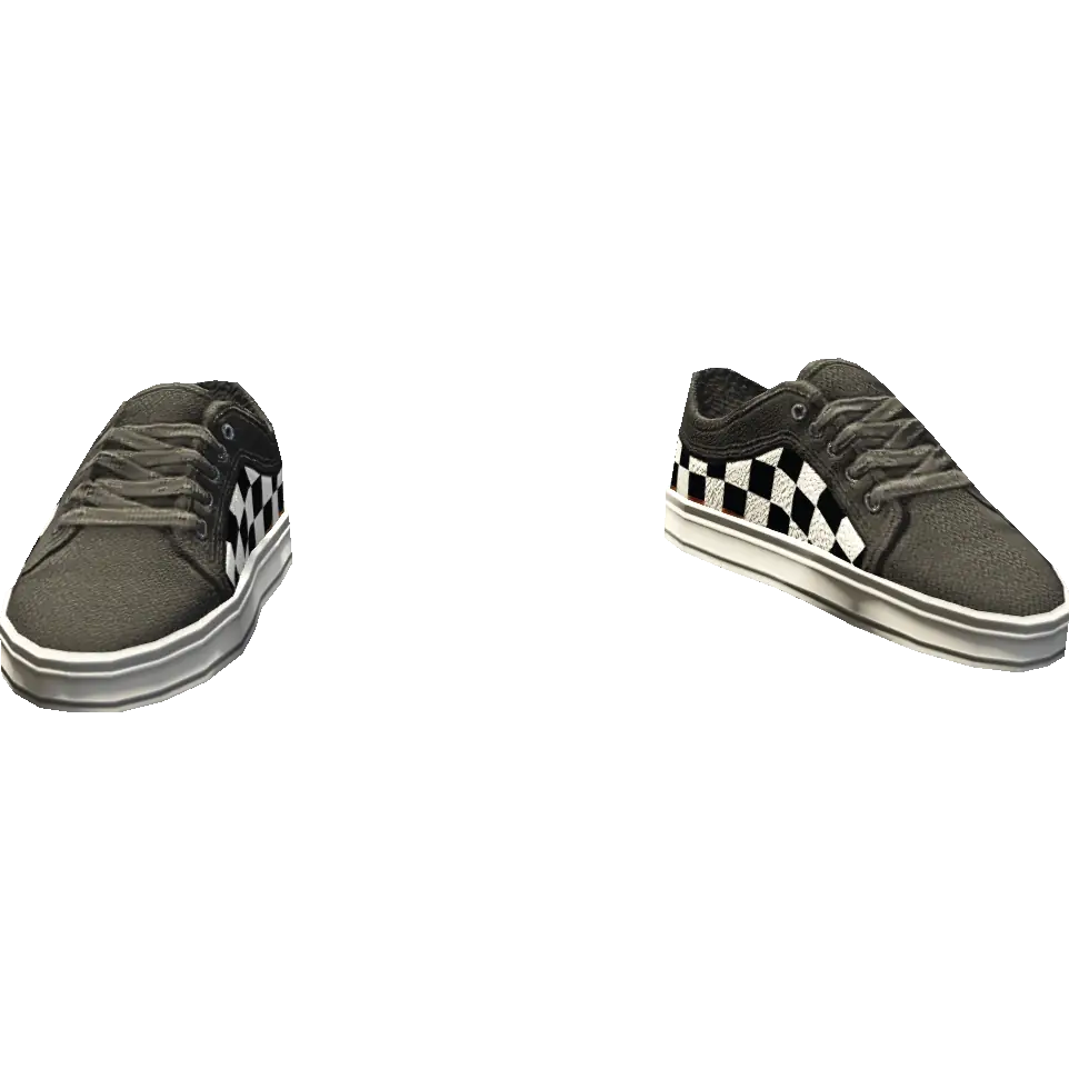 Кеды черные низкие