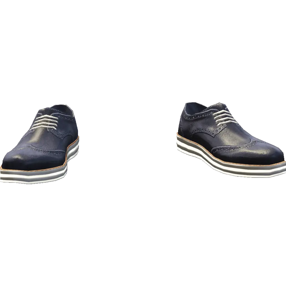 Кроссовки двухцветные