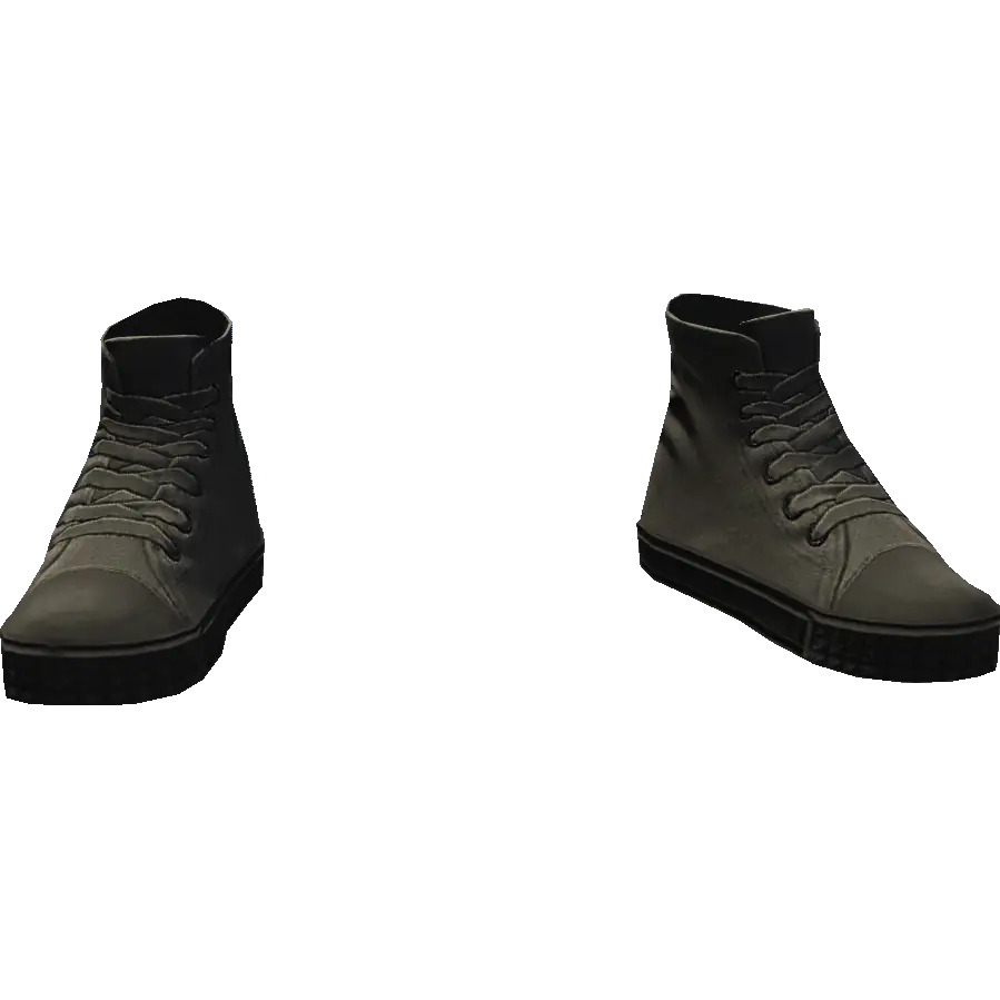 Кеды высокие