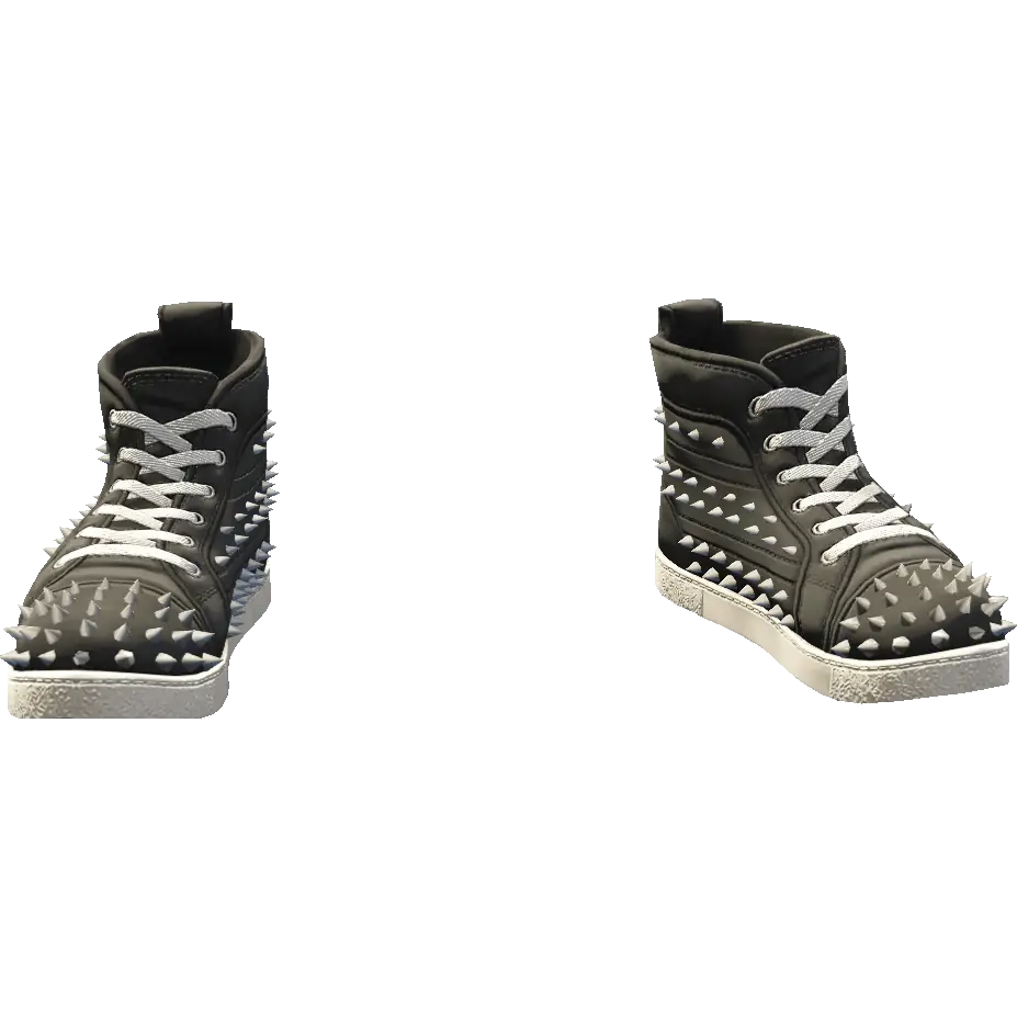 Высокие кроссовки с шипами