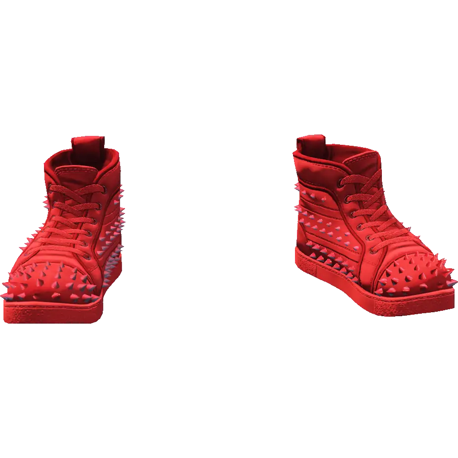 Высокие кроссовки с шипами