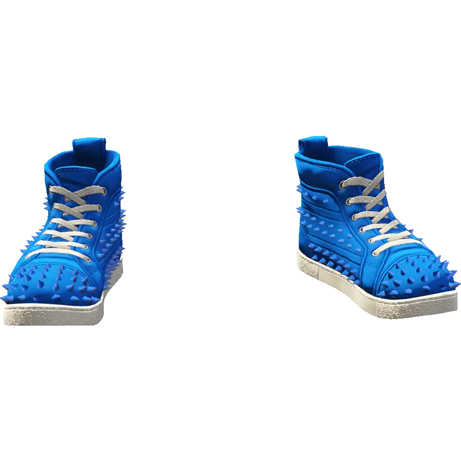 Высокие кроссовки с шипами