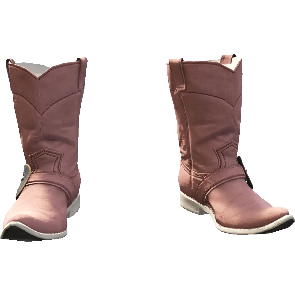 Ковбойские сапоги с застежкой