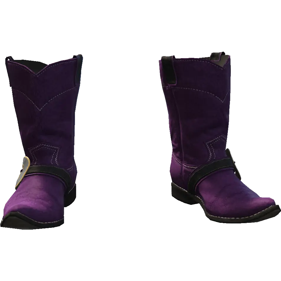 Ковбойские сапоги с застежкой