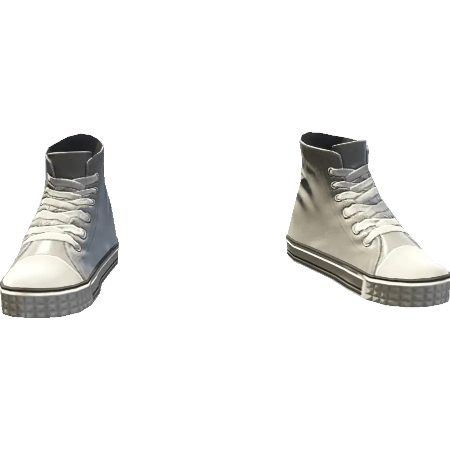 Кеды высокие желтые