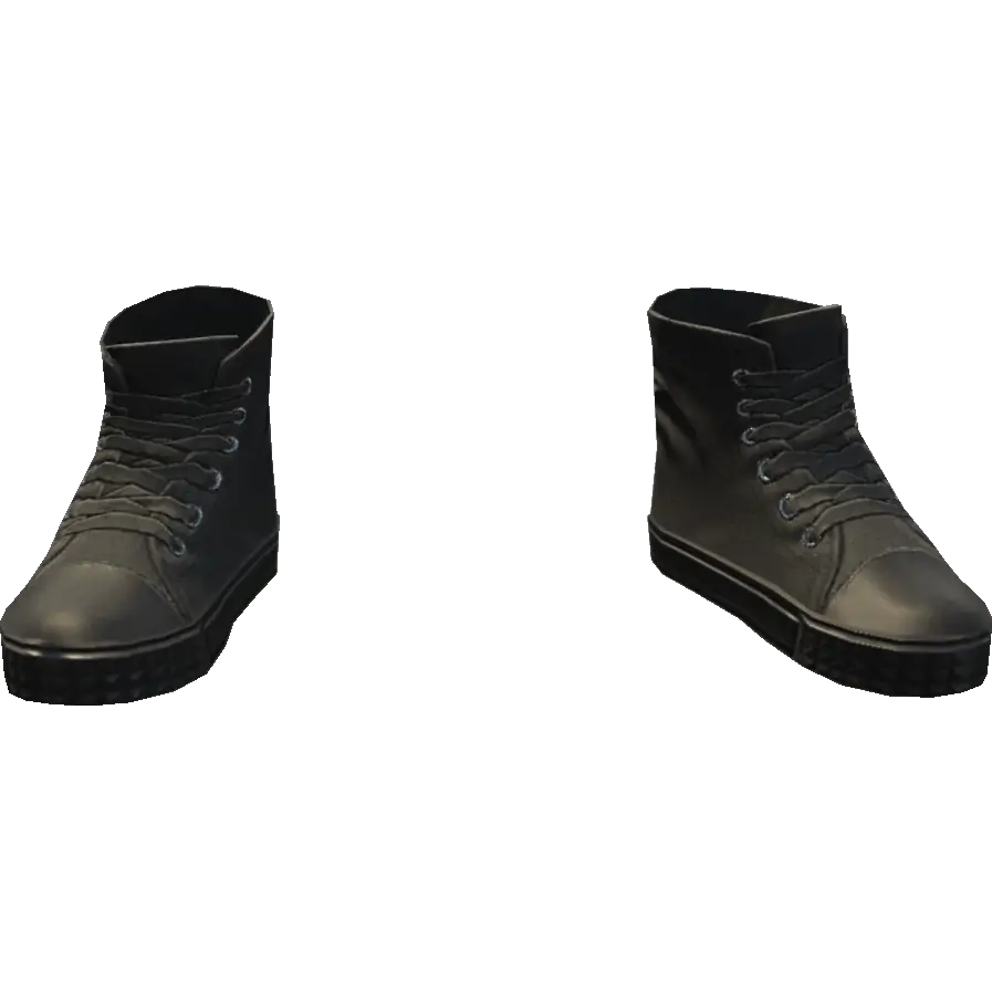 Кеды синие высокие