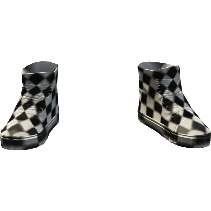 Кеды синие высокие