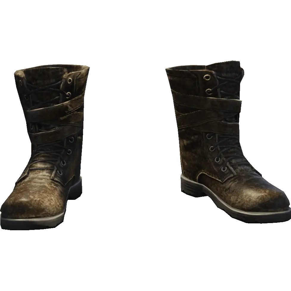 Ботинки байкера высокие