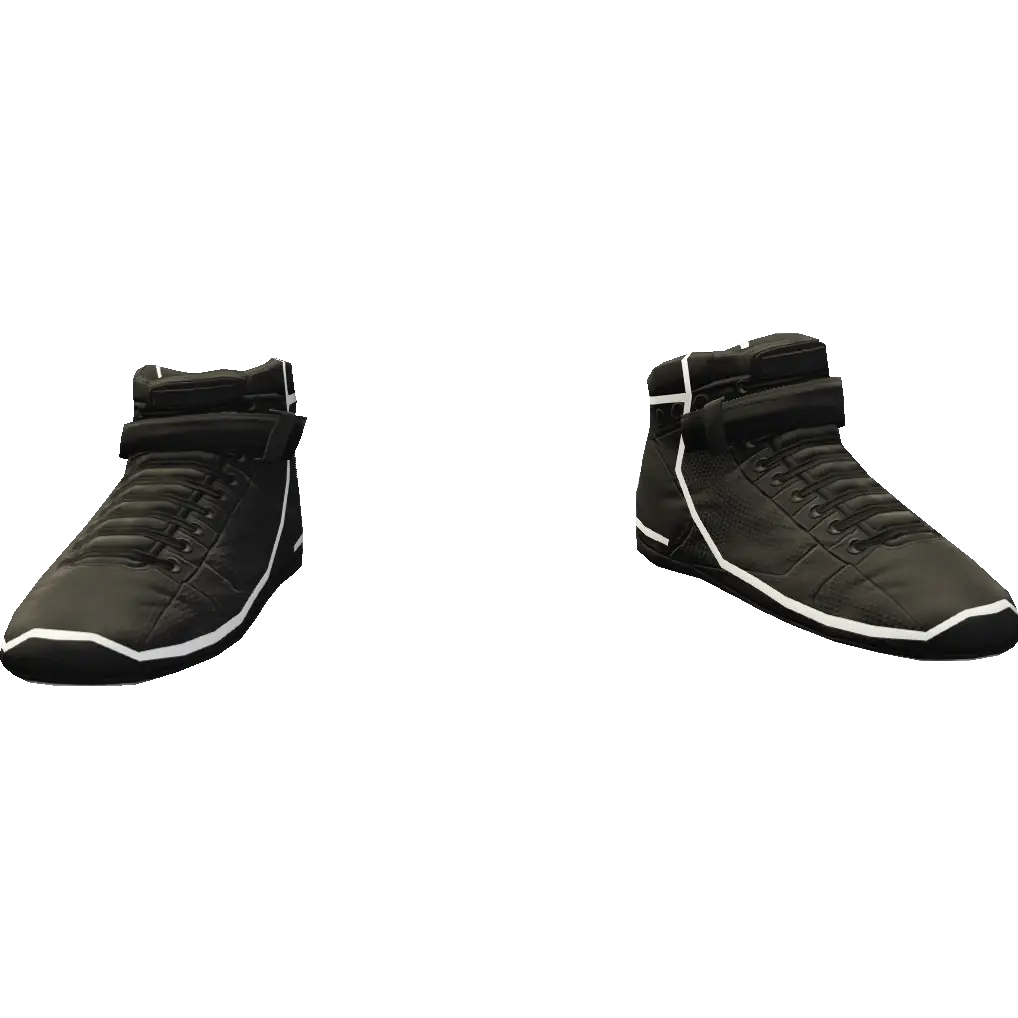 Кроссовки с неоновыми полосками