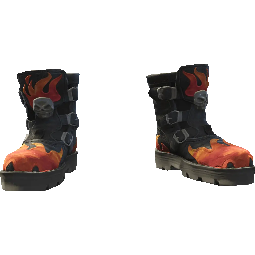 Байкерские ботинки