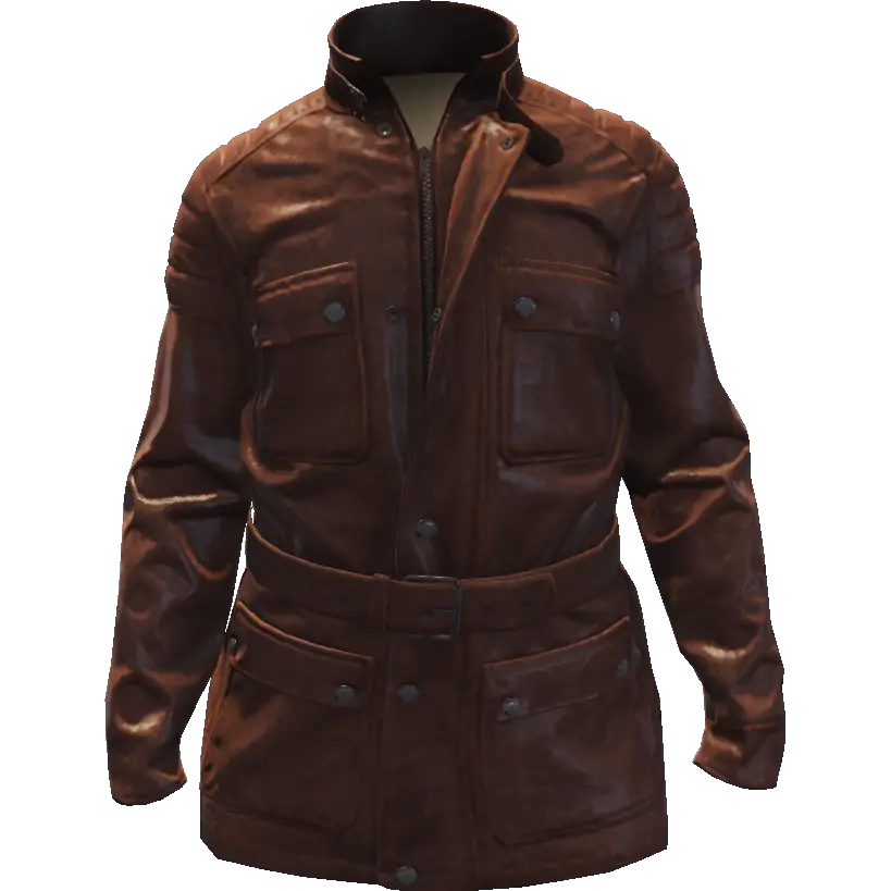 Куртка с поясом