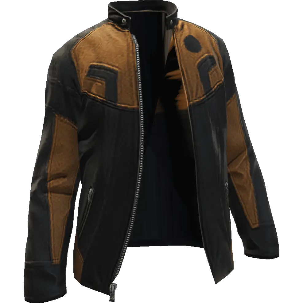 Мотоциклетная куртка со вставками