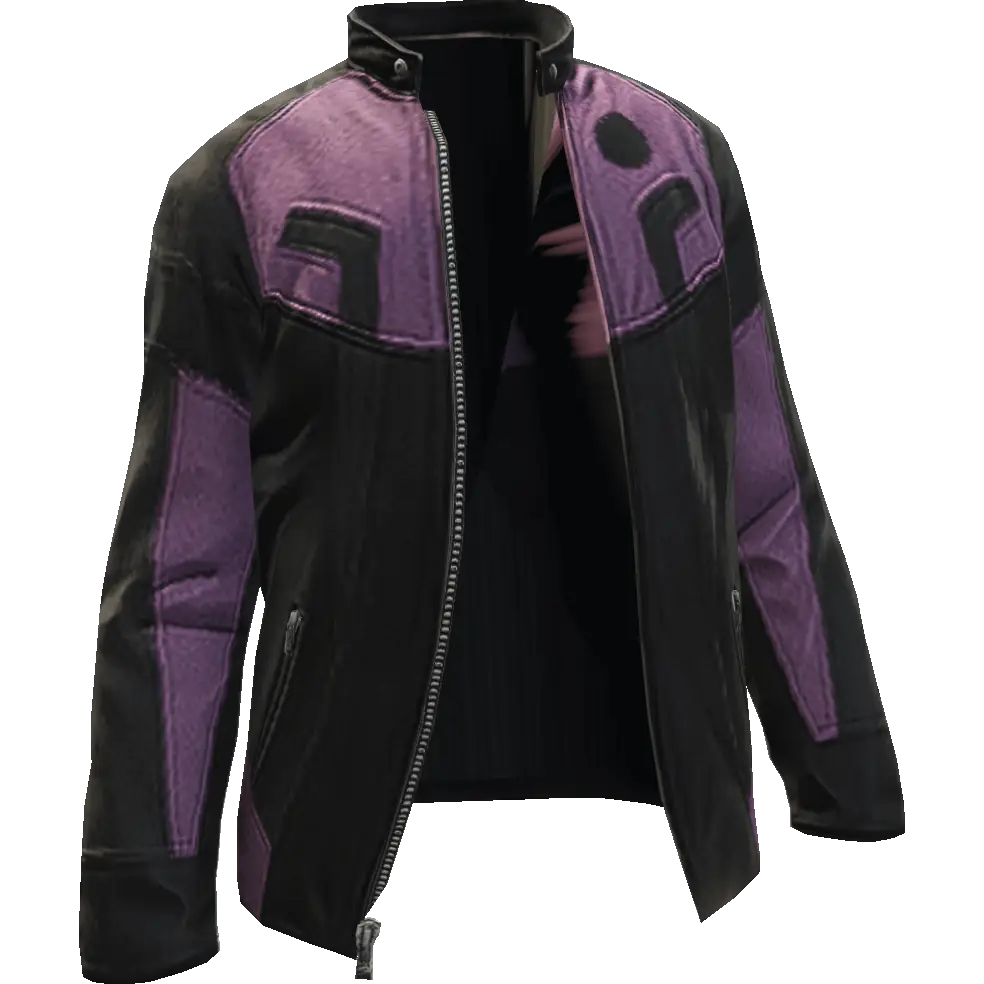 Мотоциклетная куртка со вставками