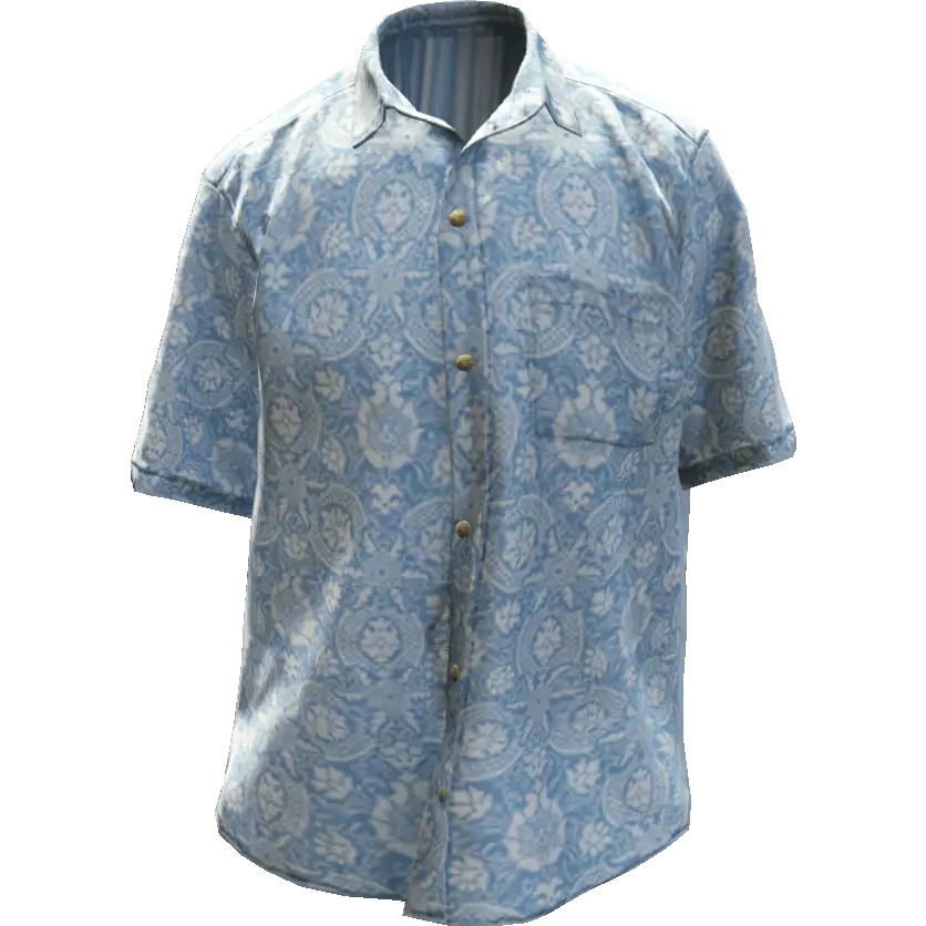 Рубашка с птицами