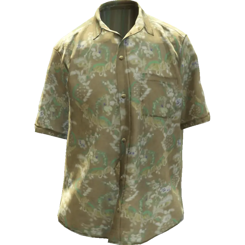 Рубашка с птицами