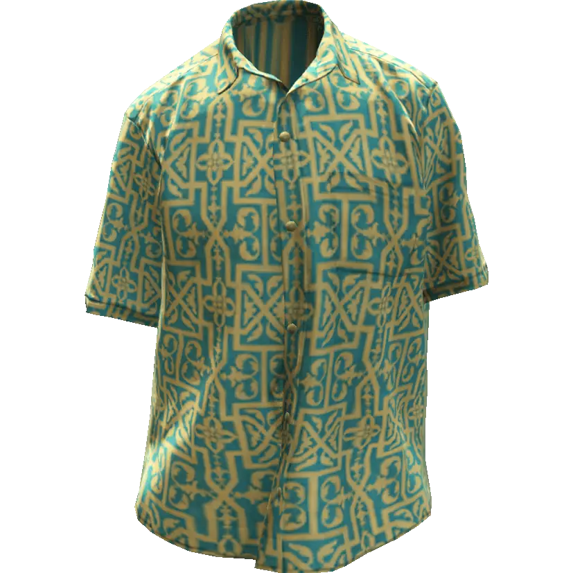 Рубашка с птицами