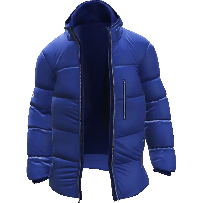 Открытый пуховик