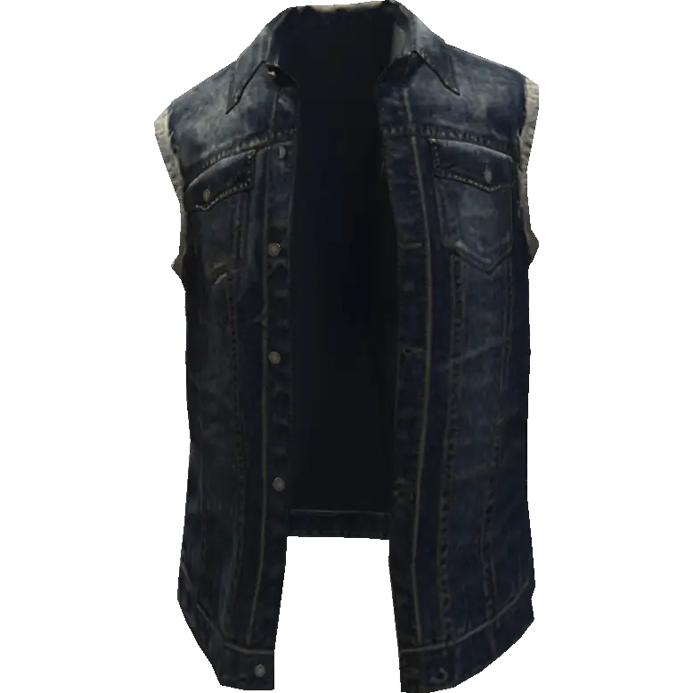 Джинсовая жилетка №2