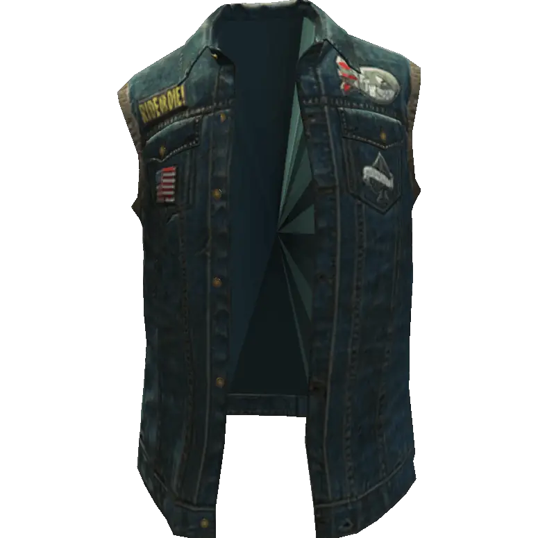 Джинсовая жилетка №2