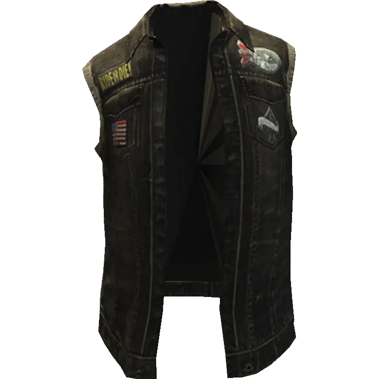 Джинсовая жилетка №2