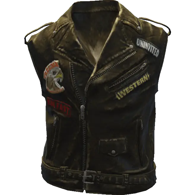 Байкерский жилет