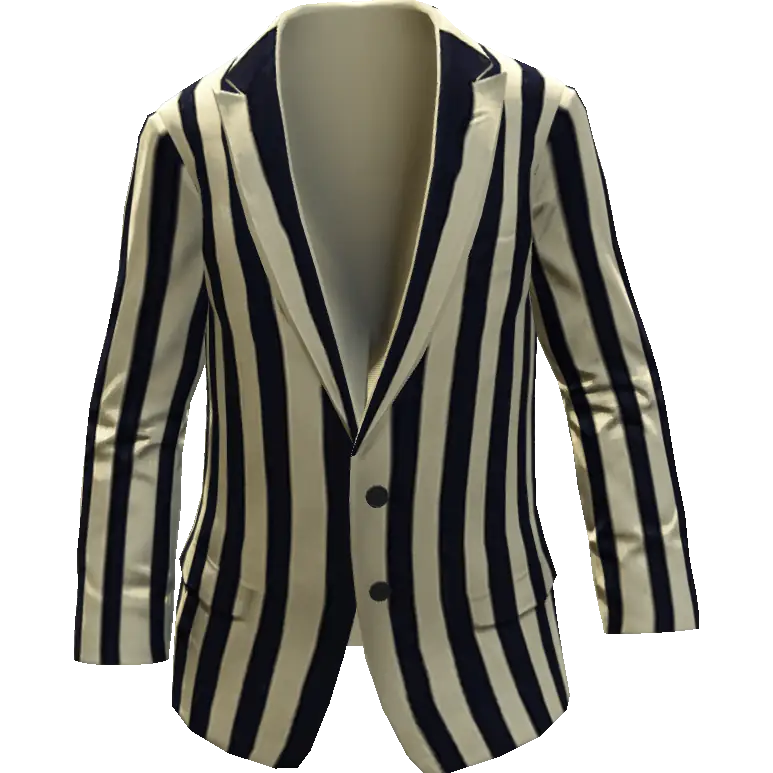 Пиджак в полоску