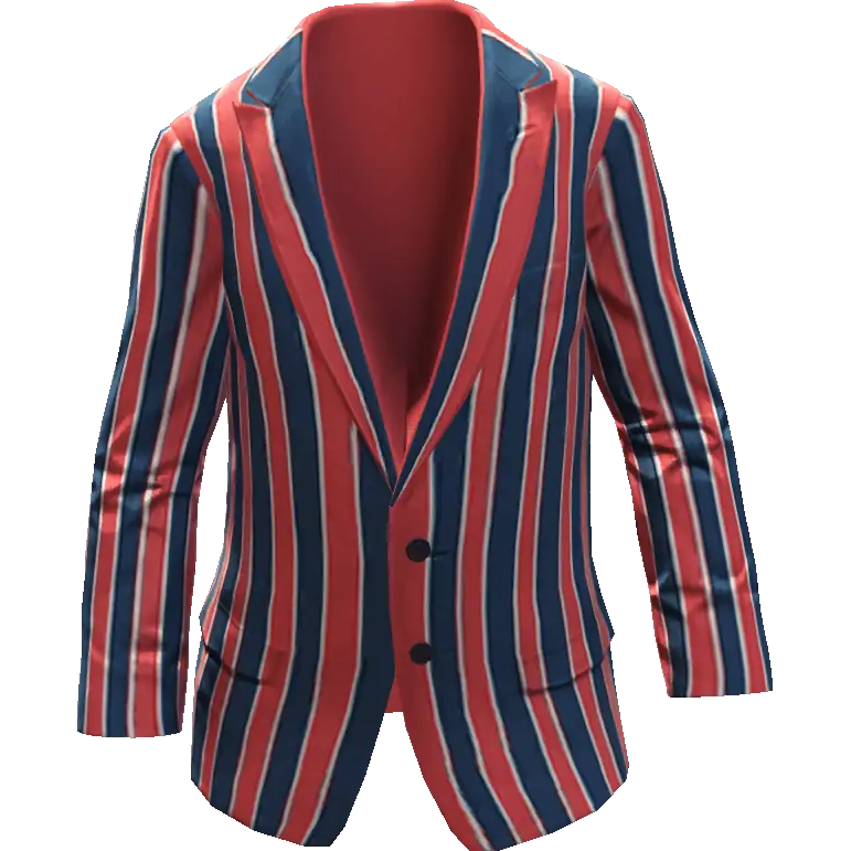 Пиджак в полоску