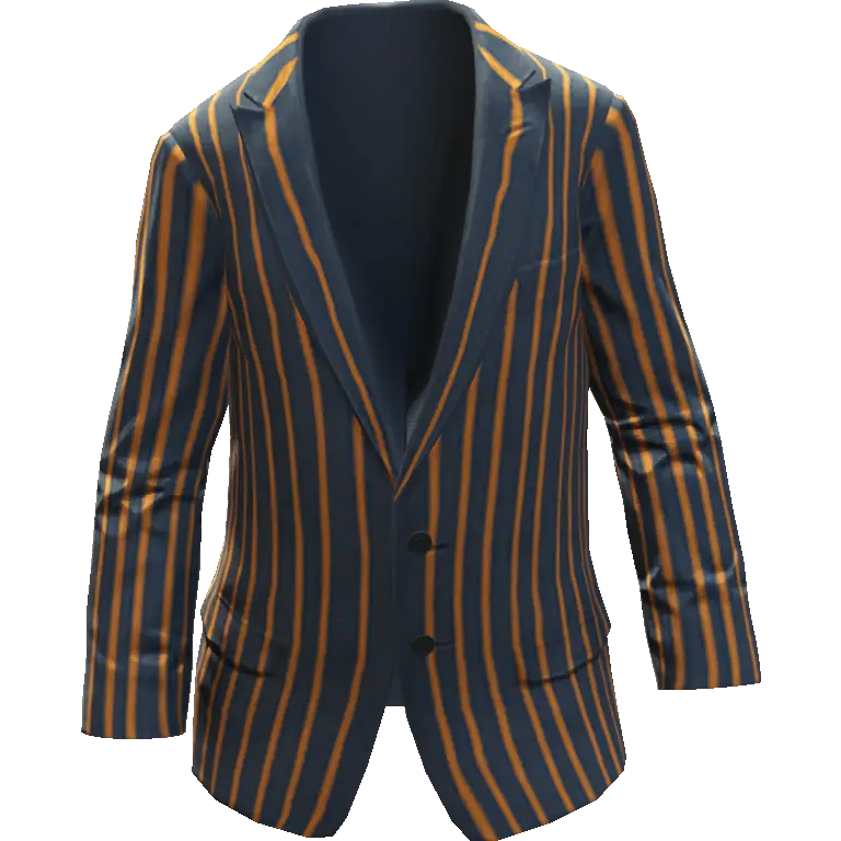 Пиджак в полоску