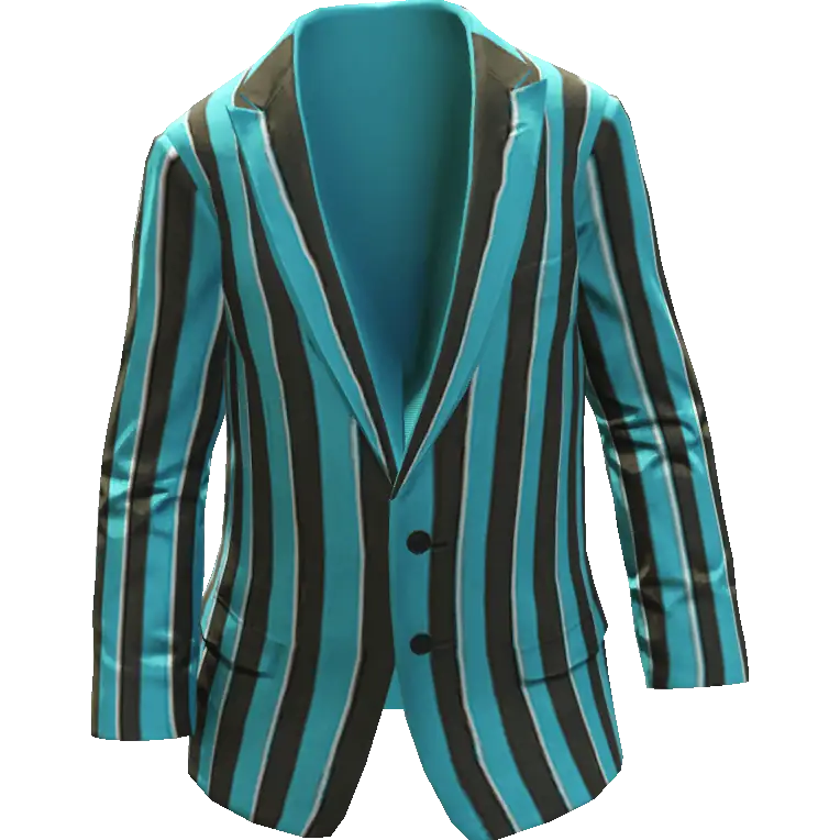 Пиджак в полоску