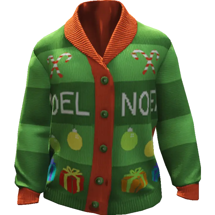 Кофта с ёлками №1