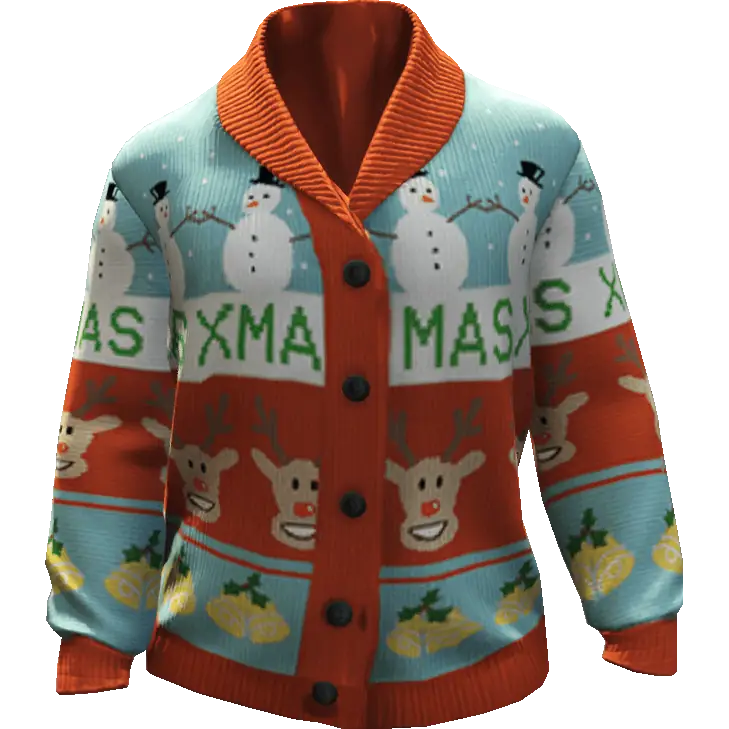 Кофта с ёлками №1