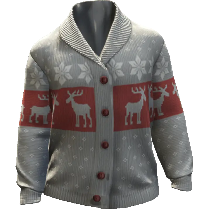 Кофта с ёлками №2